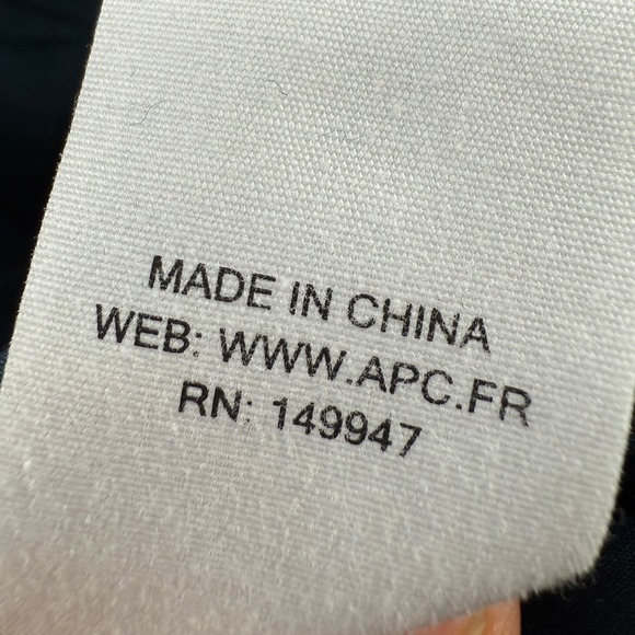 A.P.C. Rue Madame Paris Wool Bell Sleeve Box Pleat Dark Teal Mini Dress 38 - Picture 14 of 14